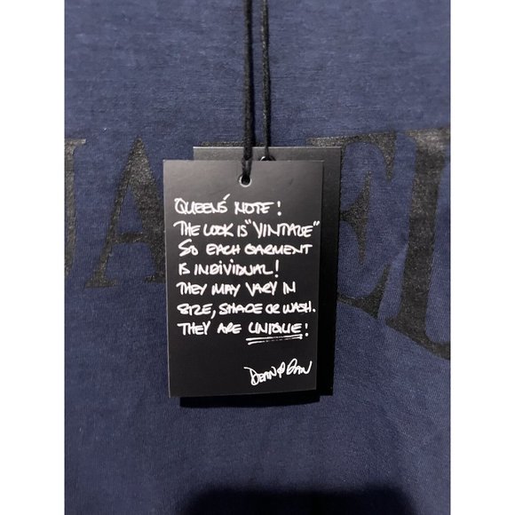 DSQUARED2 Men's Blue/Black Logo T-Shirt Size S S74GD2852S21600524 NWT Muscle Fit - Picture 8 of 16